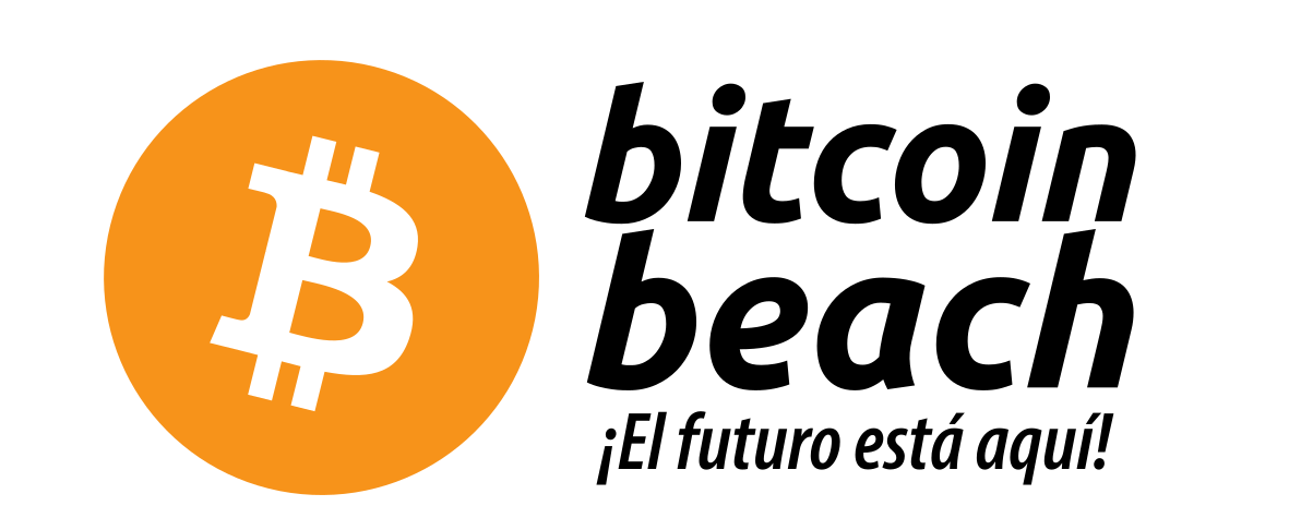 bticoin beach logo slogan